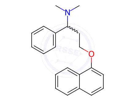 Chemical structure of Dapoxetine Hydrochloride Impurity 57 Monomer