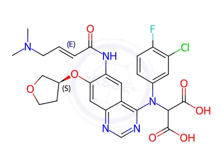 Chemical structure of Afatinib Impurity 121