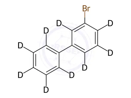 Chemical structure of PBB 2-[D9]
