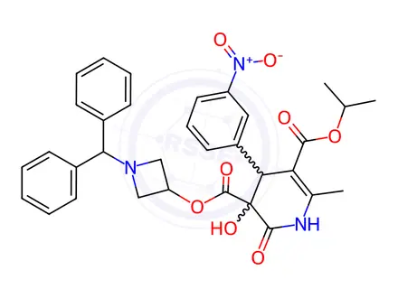 Chemical structure of Azelnidipine Impurity 6