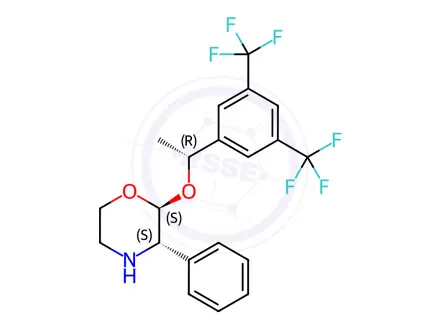 Chemical structure of Aprepitant Impurity 53