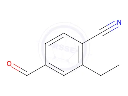 Chemical structure of Benzonitrile, 2-ethyl-4-formyl-(9CI)