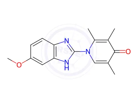 Chemical structure of Esomeprazole Sodium Impurity 133
