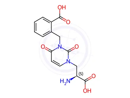 Chemical structure of UBP 302