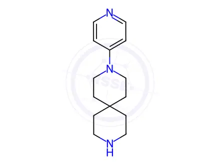 Chemical structure of 3-(Pyridin-4-yl)-3,9-diazaspiro[5.5]undecane dihydrochloride