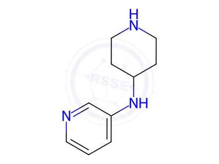 Chemical structure of N-(piperidin-4-yl)pyridin-3-amine dihydrochloride