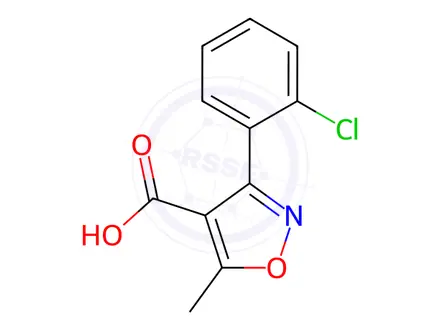 Chemical structure of Cloxacillin Sodium EP Impurity D