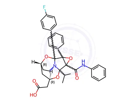 Chemical structure of Atorvastatin Calcium Impurity 208