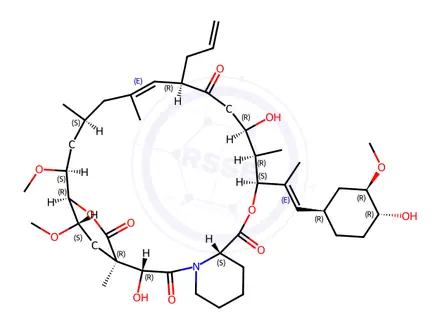 Chemical structure of Tacrolimus Impurity 106