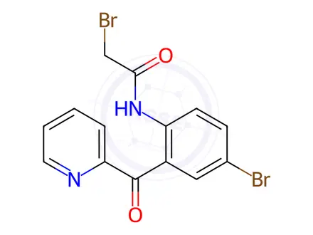 Chemical structure of Bromazepam Impurity 5 (Bromazepam EP Impurity E)