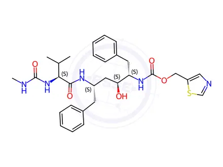Chemical structure of Ritonavir Impurity 28