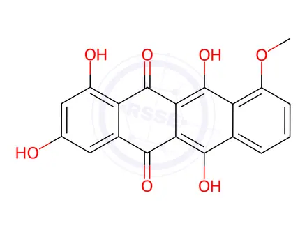 Chemical structure of Xanthone Impurity 13