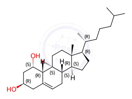 Chemical structure of Cholesterol Impurity 65