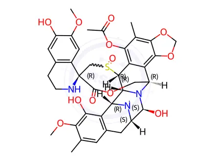 Chemical structure of Trabectedin Impurity 5