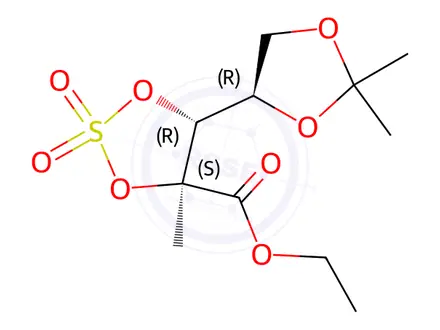 Chemical structure of Sofosbuvir Impurity 96