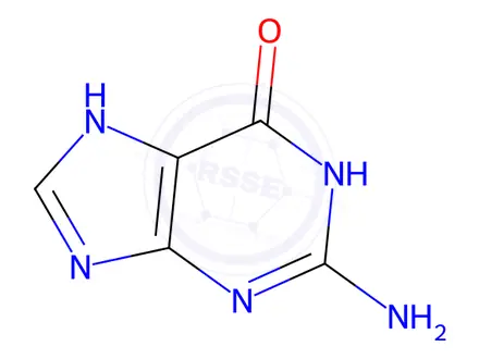 Chemical structure of Acyclovir Impurity B