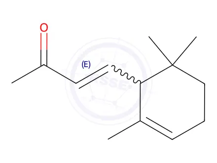 Chemical structure of α-IONONE