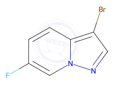 Chemical structure of 3-Bromo-6-fluoropyrazolo[1,5-a]pyridine