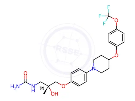 Chemical structure of Delamanid Impurity 9