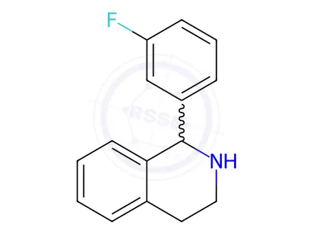 Chemical structure of 1-(3-Fluorophenyl)-1,2,3,4-tetrahydroisoquinoline