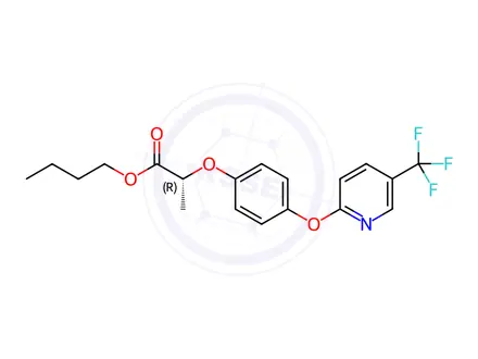 Chemical structure of Fluazifop-P-butyl
