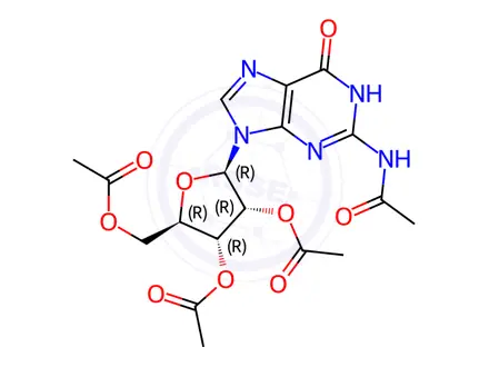 Chemical structure of Ribavirin Impurity 13