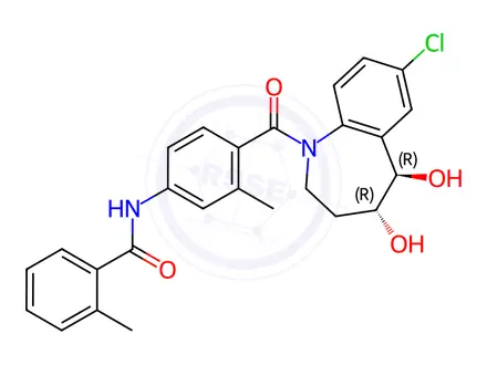 Chemical structure of Tolvaptan Impurity 45