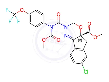 Chemical structure of Indoxacarb Impurity 5