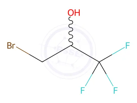 Chemical structure of (S)-3-Bromo-1,1,1-trifluoropropan-2-ol