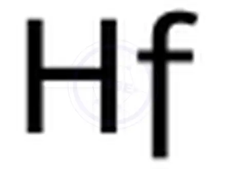 Chemical structure of Standard solution of Hafnium