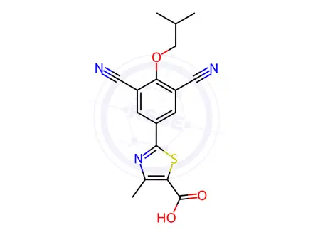 Chemical structure of Febuxostat Impurity 116