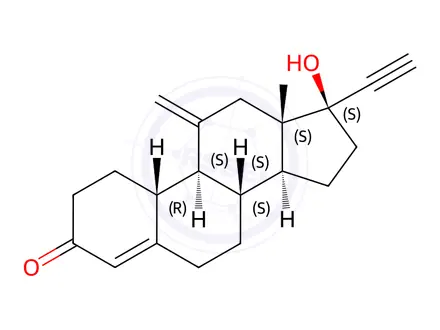 Chemical structure of Etonogestrel Impurity 11
