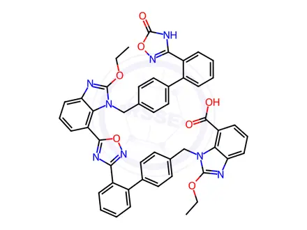 Chemical structure of Azilsartan Impurity 137