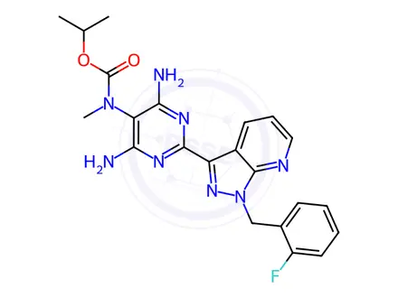 Chemical structure of Riociguat Impurity 14