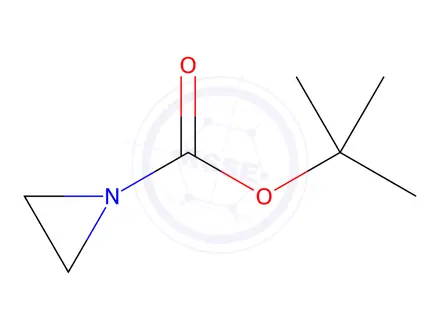Chemical structure of N-(tert-Butoxycarbonyl)aziridine