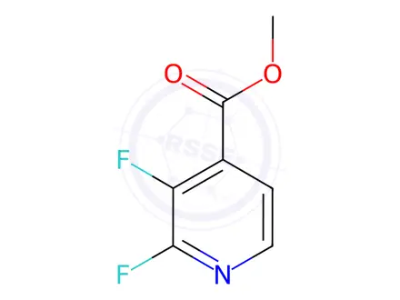 Chemical structure of Methyl 2,3-difluoroisonicotinate