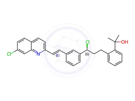Chemical structure of Montelukast Sodium Impurity 14