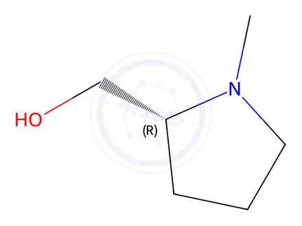 Chemical structure of N-Methyl-D-prolinol