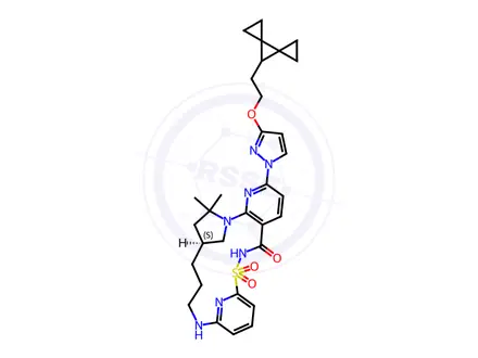 Chemical structure of Vanzacaftor