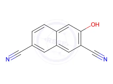 Chemical structure of Nafamostat Mesilate Impurity 76