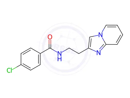 Chemical structure of 4-Chloro-N-(2-(imidazo[1,2-a]pyridin-2-yl)ethyl)benzamide