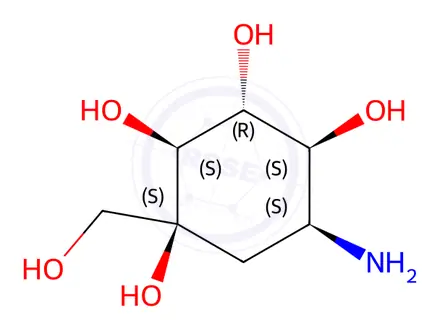 Chemical structure of Voglibose Impurity 6