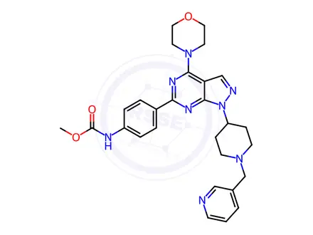Chemical structure of WYE-687