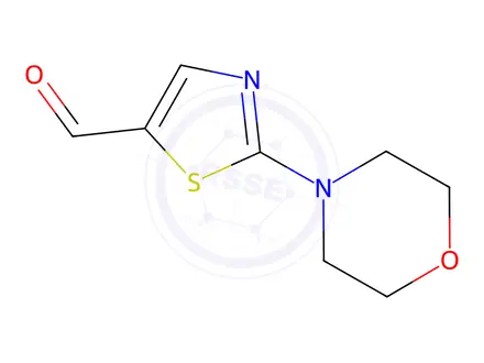 Chemical structure of 2-Morpholinothiazole-5-carbaldehyde