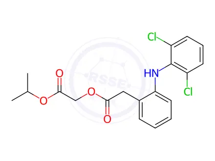 Chemical structure of Aceclofenac Impurity 19