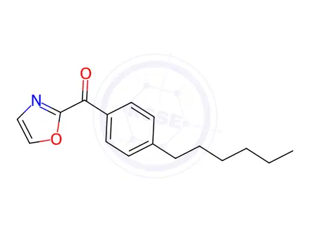 Chemical structure of (4-Hexylphenyl)(oxazol-2-yl)methanone