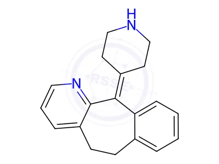 Chemical structure of Desloratadine Deschloro Impurity Hydrochloride