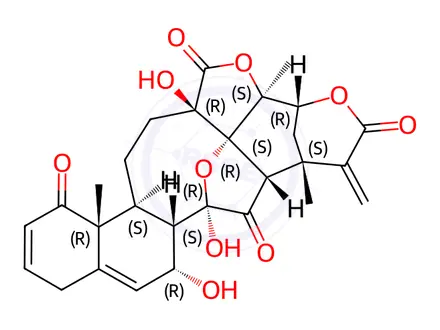 Chemical structure of Physalin A