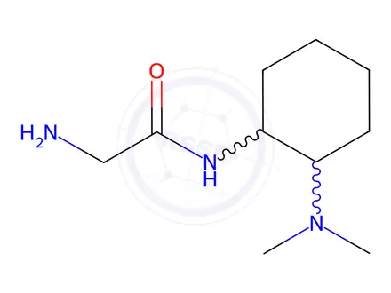 Chemical structure of 2-Amino-N-(2-(dimethylamino)cyclohexyl)acetamide