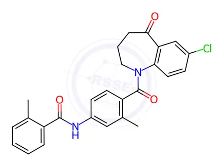 Chemical structure of Tolvaptan Impurity 4
